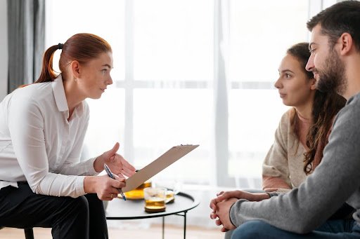 Image of a group discussion